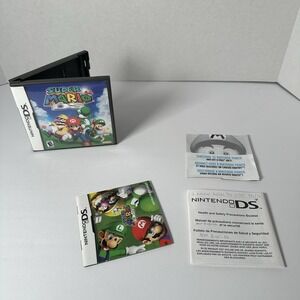 Super Mario 64 DS Nintendo DS Case Manual and Inserts NO GAME Replacement Case